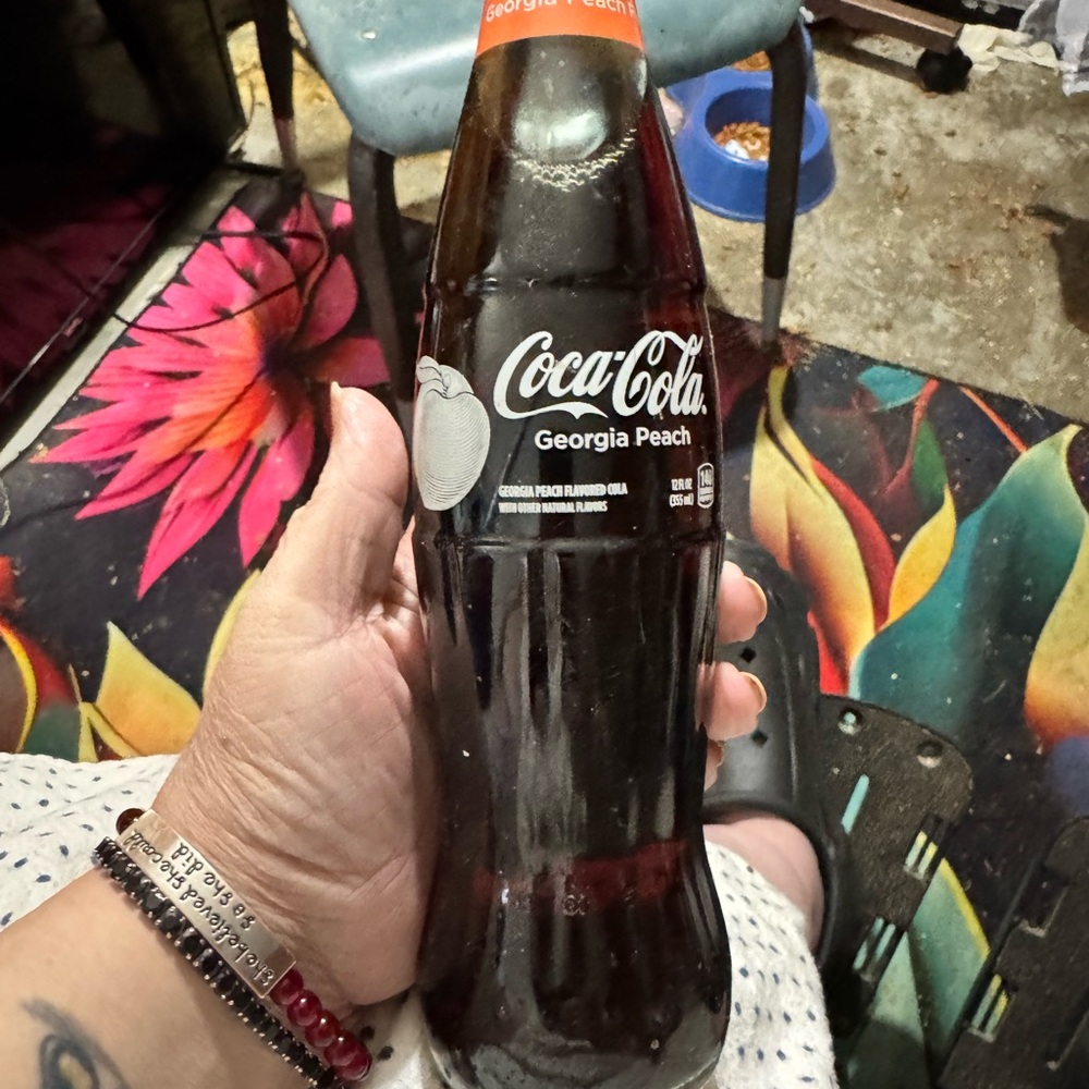 Peach Coca-Cola bottle